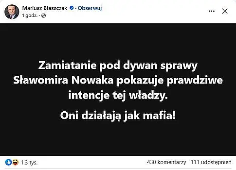 Oni działają jak mafia!